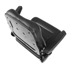 Adjustable Backrest Tractor Seat w/Safety Belt & Armrest Universal Forklift Seat