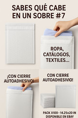 100 Poly Bubble Mailers #7 14.25×20 Large Padded Shipping Envelopes Self Seal