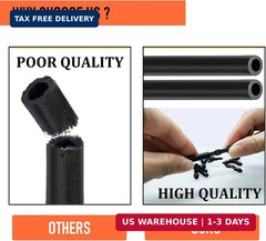 4M/13Ft Universal Washer Fluid Hose with 30 Hose Connectors, Car Windshield Wash