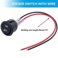 Toggle SWITCH ON/OFF Heavy Duty 6A/250V 10A/125V SPST 2 Pin Terminal Car Boat