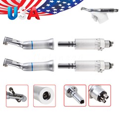 1-5 Dental Slow Speed Handpiece Contra Angle / Air Motor 4Hole Attach Yabangbang
