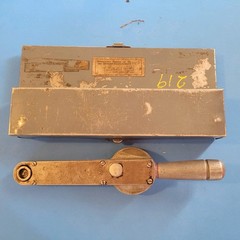 VTG US ARMY, Apco Mossberg Torque Wrench, W/ Broken Drive, J McKerns On Label