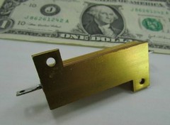 CGS Aluminum Metal Encased Resistors, HSA50 1K Ohm 1% Tolerance 50W 1GV376998/1