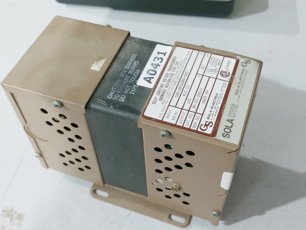 SOLA CVT 120VA 60V Regulator Conditioner Voltage Stabilizer 23-23-060-2 60Hz