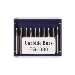 1-10 packs Dental Tungsten steel Carbide Steel Burs Bur FG-330 19mm USA