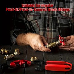 Sharkbite removal tool for 1 inch, 3/4″ and 1/2″