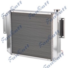 3 Rows Full Aluminum Radiator For Hyster Yale H25XM H35XM Forklift 912495601 USA