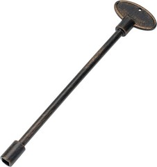 Elegant 8-Inch Gas Valve Key in Antique Copper – Universal Fit for Fireplaces