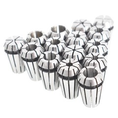 ER11 Spring Collet Set CNC Super Precision For Milling Tool 15Pcs