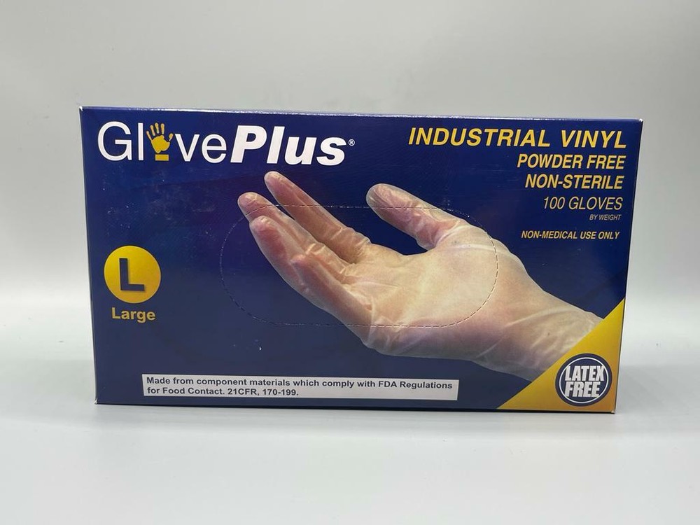 AMMEX GlovePlus Latex-Free Gloves – Box of 100 Gloves