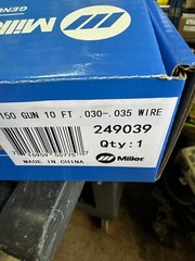 MILLERMATIC Welding Gun 249039 M15 150A 10 Ft Miller Gun For MM140 MM141 MM211