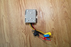 DC 12V Step Up to DC 19V 6A 114W Boost Converter Waterproof Voltage Regulator