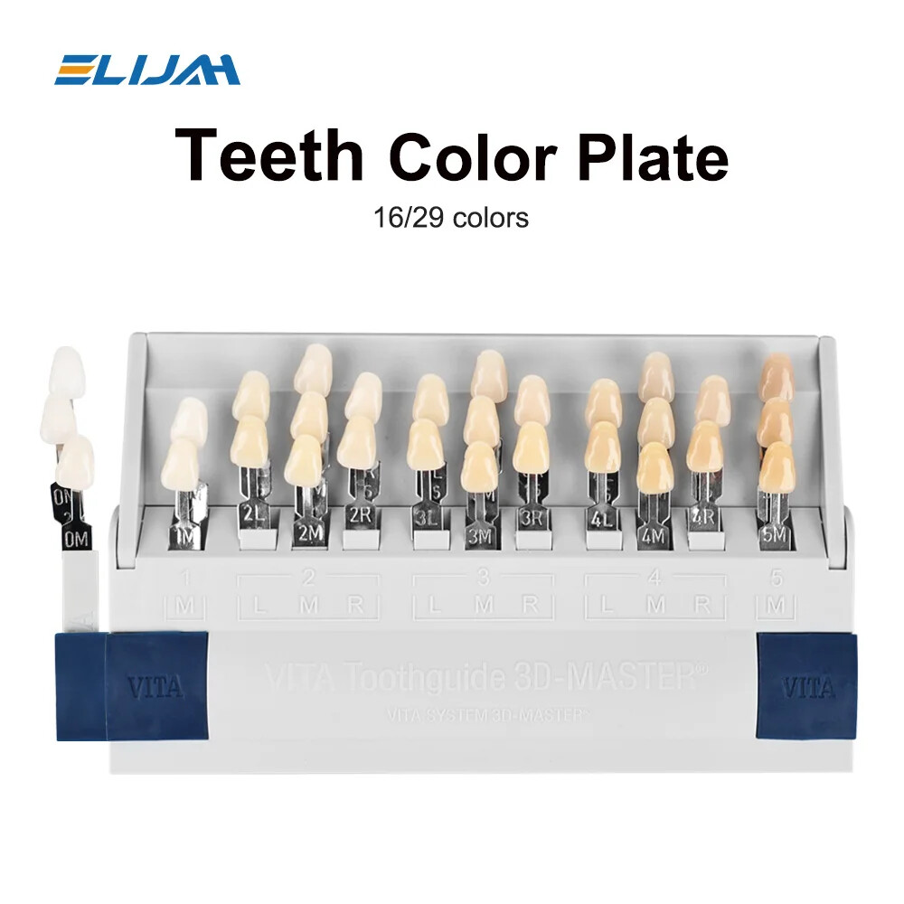 VITA Dental Lab Resin Toothguide 3D Master with Bleached Shade Guide 29 Colors