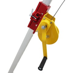 Confined Space Tripod Kit Emergency Rescue Aluminium Alloy 1200 Pounds 20 Meters