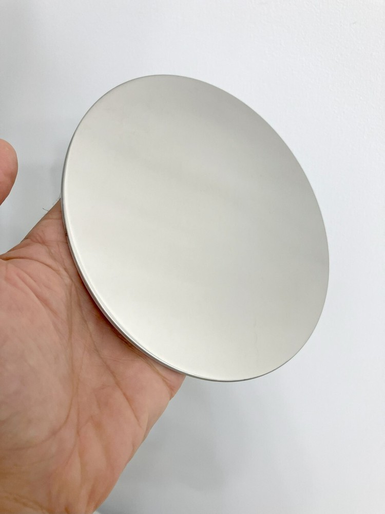 Stainless Steel + Aluminum Clad Disc Plate Blank 3mm Thick 155.6mm (6.12″) Dia