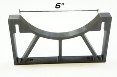 Heavy Duty Bracket Wall Mount for Argon Welding Cylinder Tank 40cf 80cf 125cf +