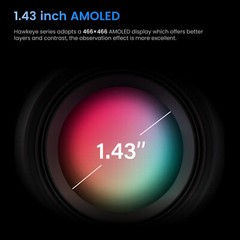 Thermal Monocular AI 384×288 12um 60Hz 5 Display Modes Thermal Scope for Hunting