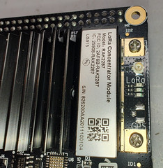 RAK2287 LoRa Concentrator Module 915MHz North America with Pi Hat, Antenna, Jack