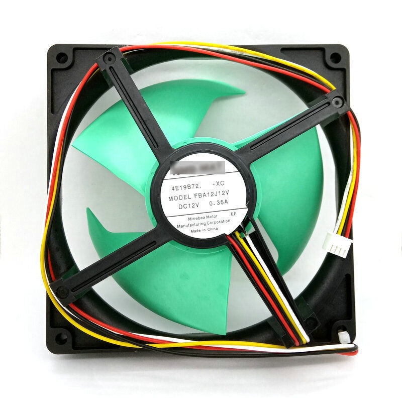 New FBA12J12V DC12V 0.35A 12cm Refrigerator Cooling Fan