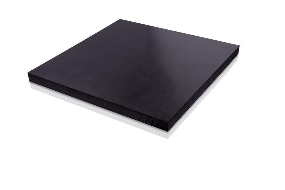 UHMW Polyethylene Plastic Sheet 1/4″ x 12″ x 24″ Black Color