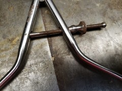 2 VINTAGE BROWN & SHARPE 801 + 812 used OUTSIDE INSIDE CALIPERS