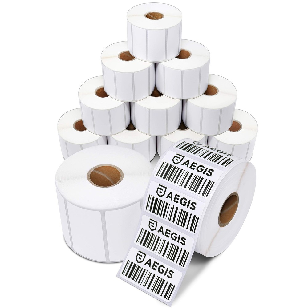 – 2″ X 1″ Direct Thermal Labels (12 Rolls, 1300 Labels/Roll) for UPC Barcodes…