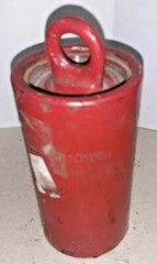 RED BUTTON SPELTER SOCKET 01110155 22MM-26MM