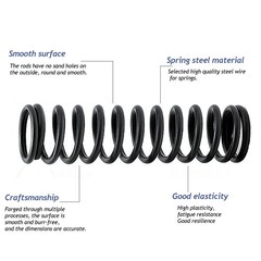 3mm Wire Dia Compression Spring 16-40mm Diameter & 30-100mm Length Pressure Big