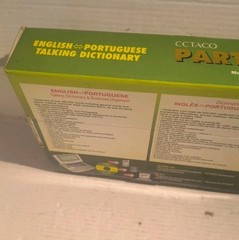 Ectaco Partner Portuguese Talking Dictionary w/CD Epg400TX TESTED FREE SHIPPING