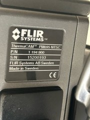 Flir ThermaCAM PM695 Infrared Thermal Camera w Accessories No Battery