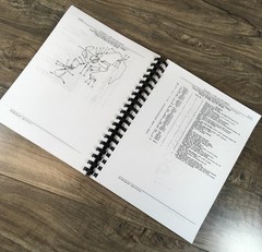 Service Manual Parts Catalog Set for John Deere 620 630 Series Tractors Repair