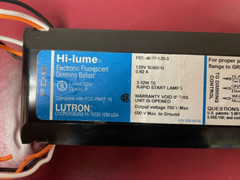 LUTRON FDB-4827–120-3 Hi-Lume Electronic Fluorescent Dimming Ballast 127V LUTRON