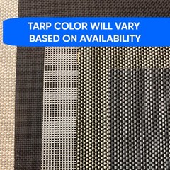 Heavy-Duty Dump Truck Mesh Tarp – Double Pocket Reinforced XTRA STRONG USA MADE