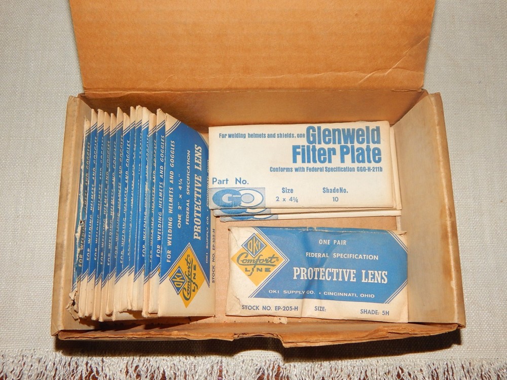 NOS Welding Helmet & Goggle Replacement Lenses 18 packs