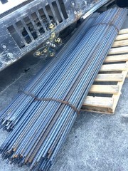 Approx. 200 Pieces #4 (1/2”) x 8’ Rebar – Construction Steel Reinforcing Bars
