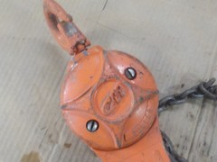 CM Columbus Mckinnon 640 Series USA Manual Lever Chain Hoist 3/4 ton