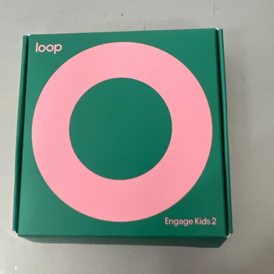 Loop Engage Kids 2 Ear Plugs Watermelon Red Reusable Everyday Noise Relief