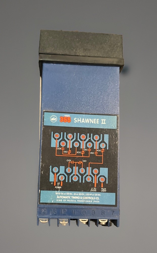 ATC SERIES 355 SHAWNEE II Automatic Timing And Controls Company