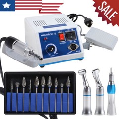 Dental Marathon Electric Micromotor / Contra Angle Straight Handpiece/10*Burs po