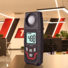 Portable LCD Luxmeter 0 to 200000 Lux Adjustable Unit Light Measurement