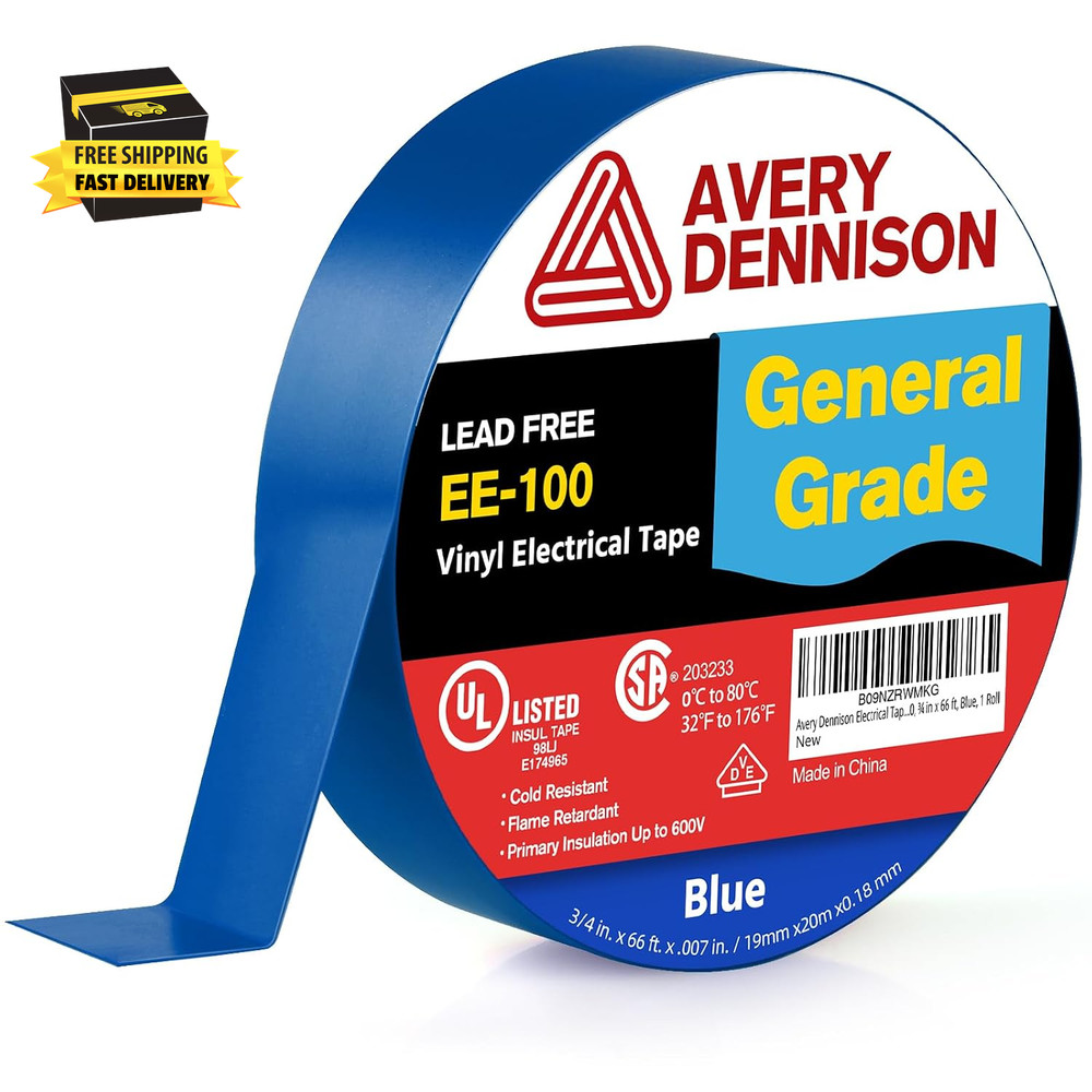 Electrical Tape, General Use PVC Electric Tape, UL/CSA Listed Insulating Vinyl T