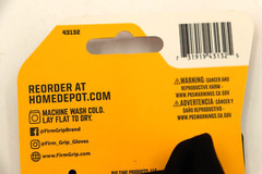 Firm Grip All-Weather Work Gloves,Touch-Screen, Black, New