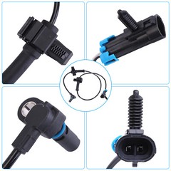 Front and Rear Left&Right ABS Wheel Speed Sensor 2 Pair for Chevy Silverado✅💟