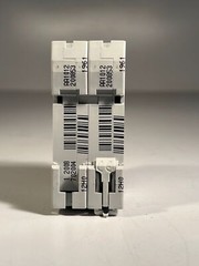 ONE (1) SCHNEIDER ELECTRIC C60N D2A 2-Pole Circuit Breaker 2A 415V 10KA (USED)