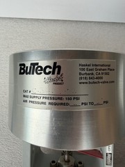 BuTech Haskel 30,000 PSI Pressure Intensifier / Hydro Test Pump C-3462-02