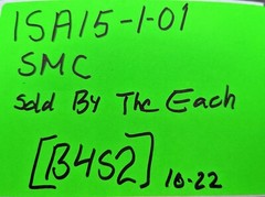 SMC ISA15 /ISA15-1-01 Air Catch Sensor 12-24 VDC NEW [B4S2]