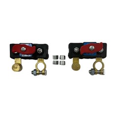 2Pcs Universal Battery Disconnect Switch 12V / 24V Cut Off Isolator for Cars RV