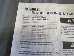 Bobcat 7304960 Fan Reversing Kit T450 S450 S460 T460