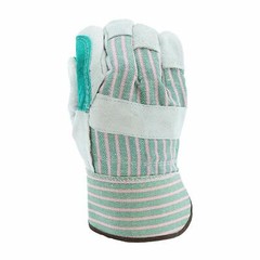 72 PAIR DOUBLE PALM SPLIT LEATHER PALM WORK GLOVES MEN’S LARGE BRAND NEW