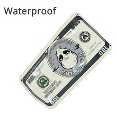 1g Mylar Bags Smell Proof Hundred Bill Design Matte Stand Up Zip Seal Bag
